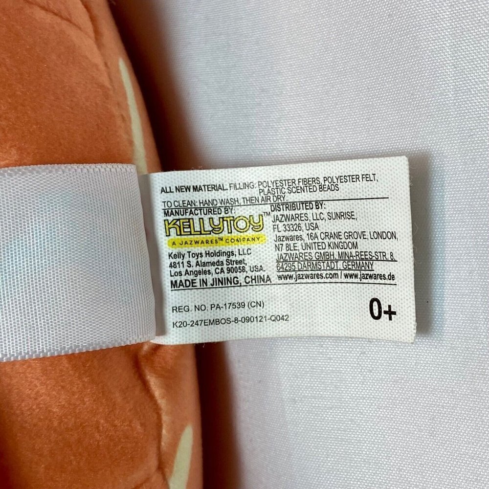 SQUISHMALLOWS Original Caroleena Carrot 12" Stuffed Plush Limited Edition 2022 - Picture 10 of 12